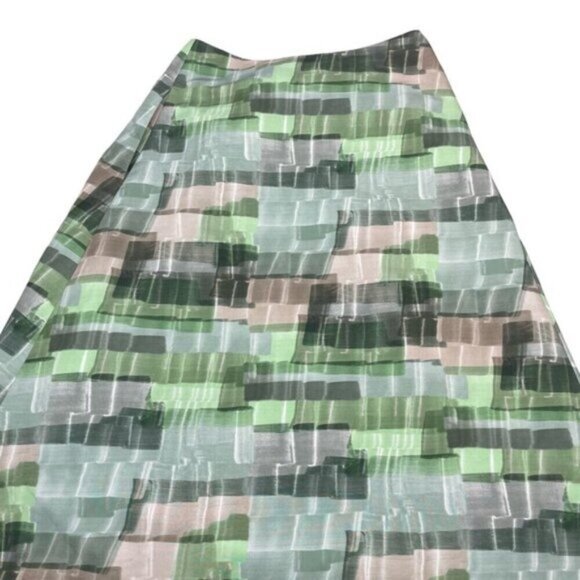 Cos Womens High Waisted Wrap Printed Skirt Size 2 - Picture 6 of 6